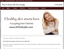 Tablet Screenshot of drdobryrx.com